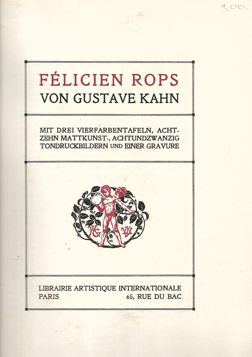 Felicien Rops' Werke Band 1 - Slika 3