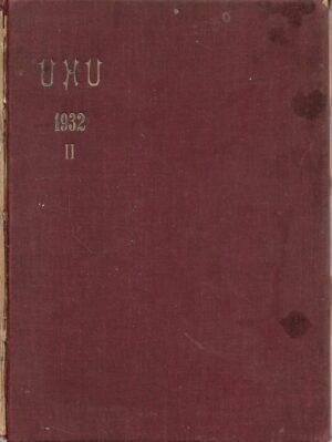 Uhu časopis godište 1932. II dio