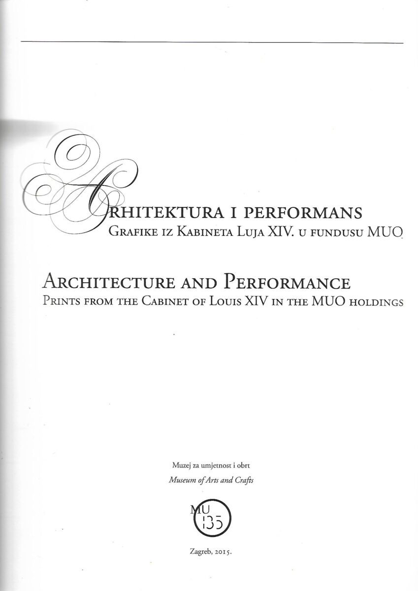 Arhitektura i performans: grafike iz Kabineta Luja XIV. u fundusu MUO - Slika 2