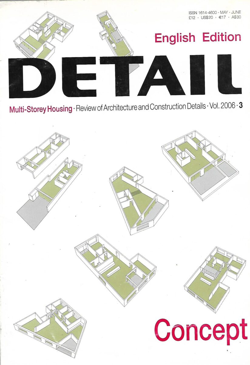 Detail: English Edition - Multi-Storey Housing - Vol. 2006 - 3