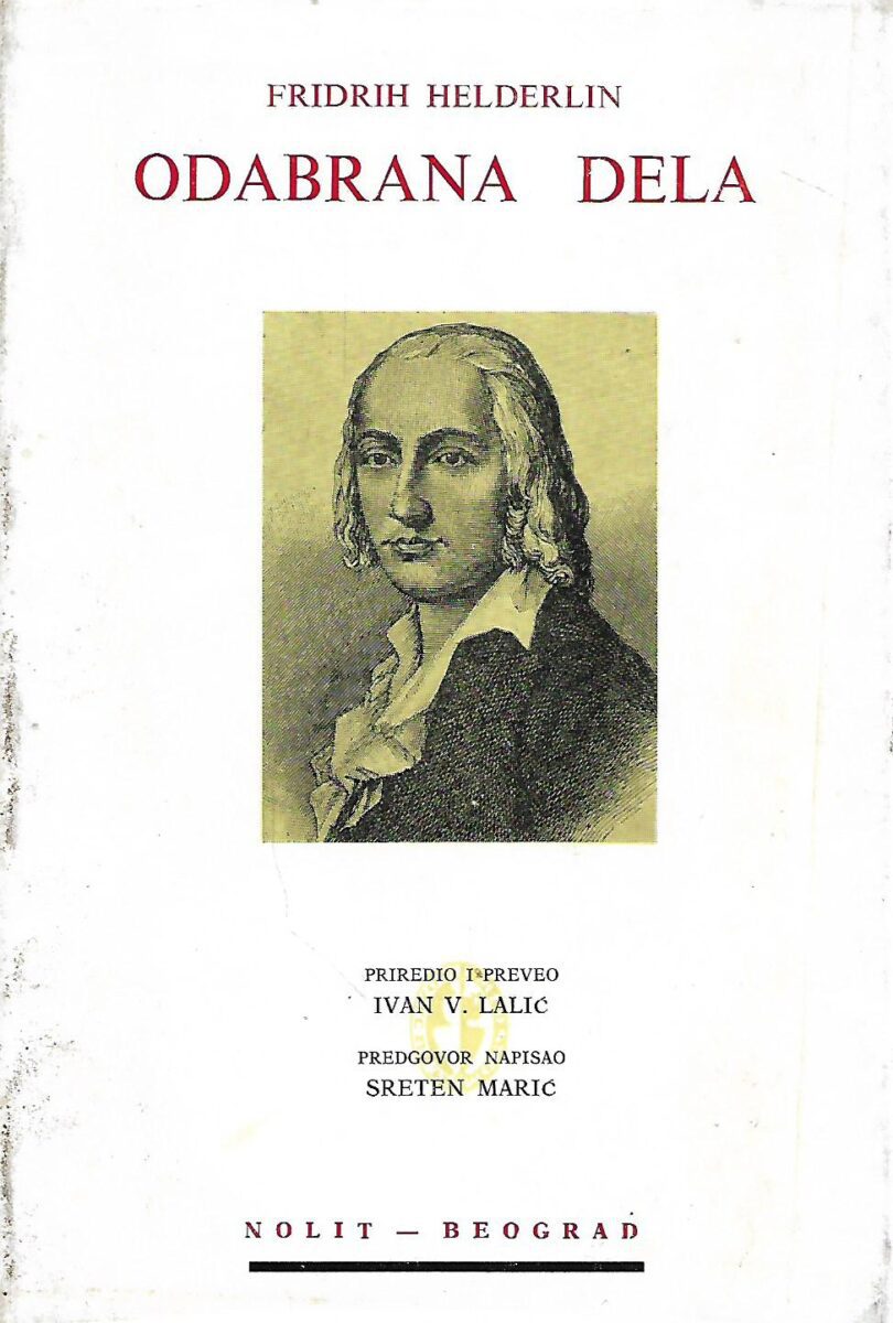 Friedrich Hölderlin: Odabrana djela