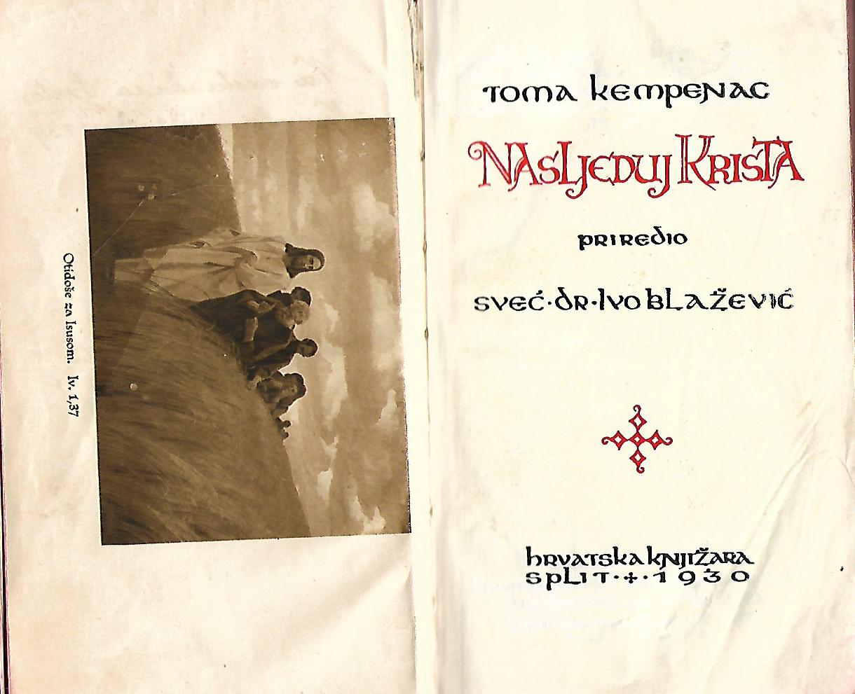 Toma Kempenac: Nasljeduj Krista - Slika 2