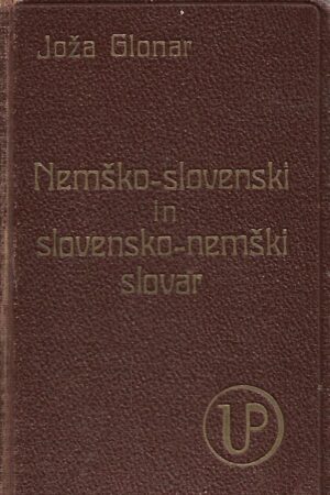 Joža Glonar:  Njemačko-slovenski