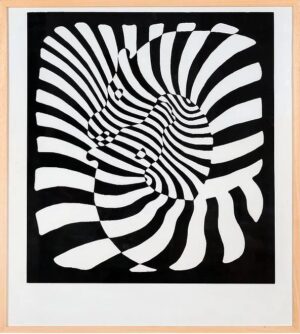 victor vasarely: zebra