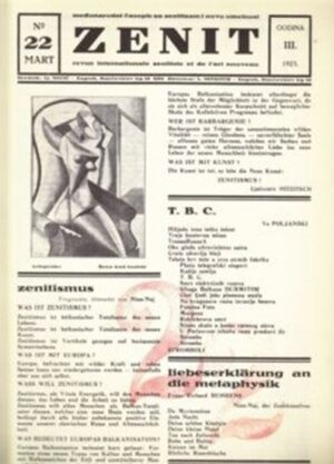 Ljubomir Micić: Zenit 22