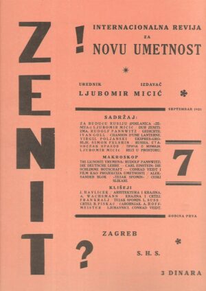 Ljubomir Micić: Zenit 7