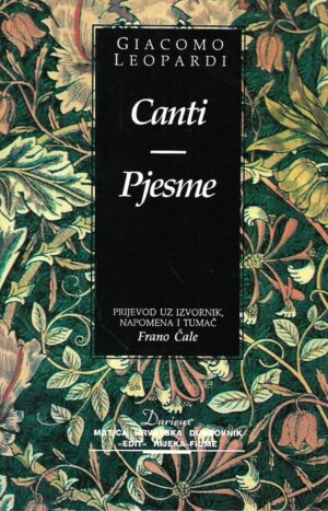 Giacomo Leopardi: Canti - Pjesme
