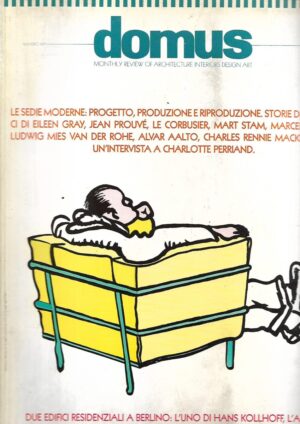 Domus – Monthly Review of Architecture Interiors Design Art, September, 1988., 697