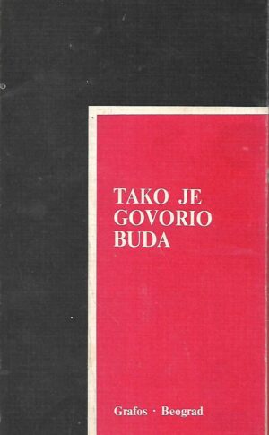 Vito Marković: Tako je govorio Buda