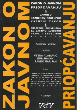 Vesna Alaburić: Zakon o javnom priopćavanju