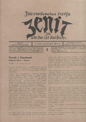 Ljubomir Micić: Zenit 1