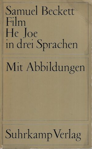 Samuel Beckett: Film He Joe in drei Sprachen - Mit Abbildungen