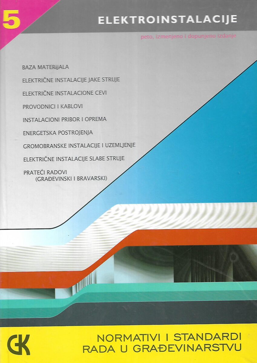 Stana Šehalić (ur.): Normativi i standardi rada u građevinarstvu 1-5 - Slika 5