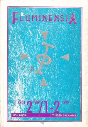 Fluminensia broj 2 1989. / 1-2 1990.
