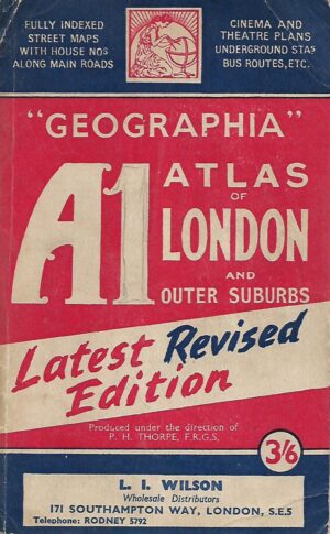 P. H. Thorpe: Atlas of London and Outer Suburbs