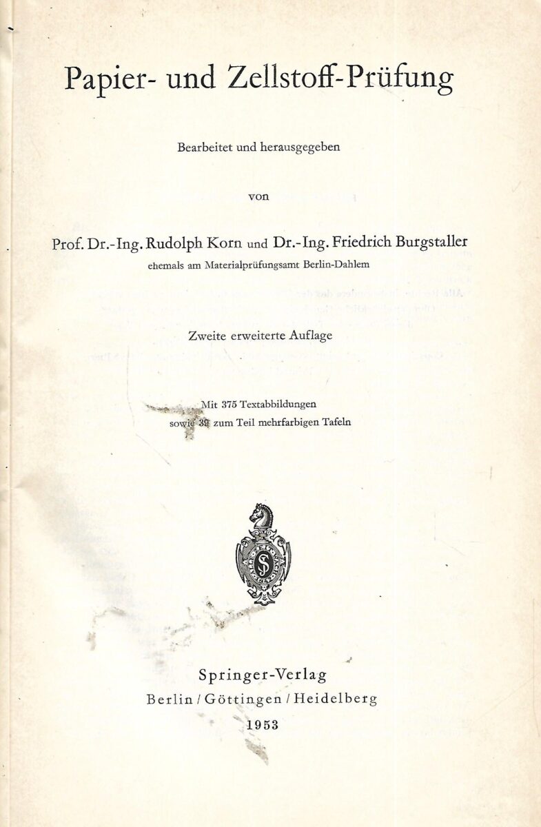 Zweite Auflage: Handbuch der Werkstoffprüfung - Slika 2