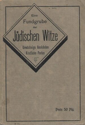 Eine Fundgrube  der Judischen Witze