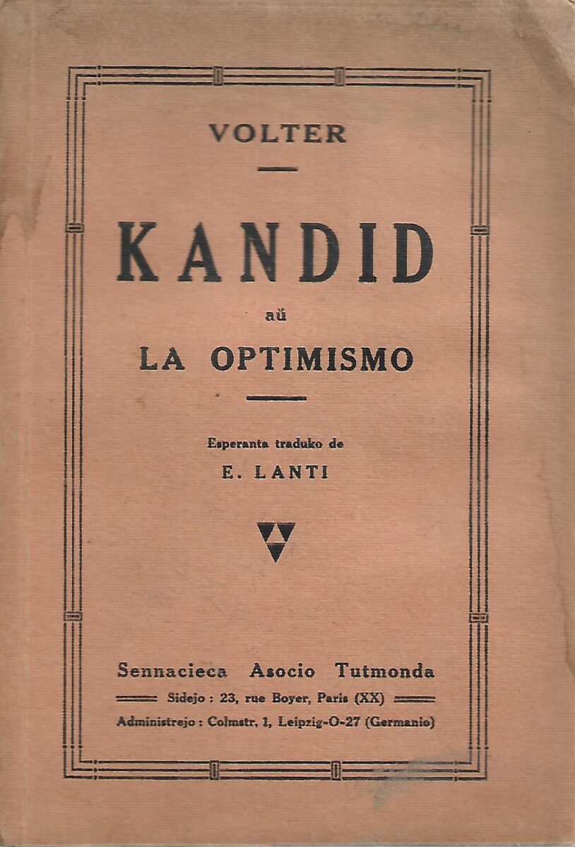 Voltaire: Kandid aŭ La optimismo