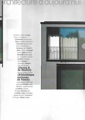 L'architecture d'Aujourd'hui: septembre 1995., 300