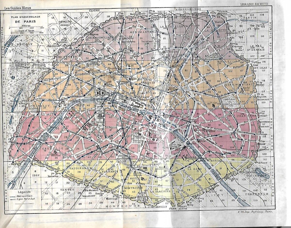 Marcel Monmarche: Les Guides Bleus Paris Et Ses Environs - Slika 3