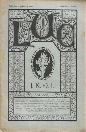Stjepan Podolšak (ur.): Luč – Glasilo jugoslovenskog katoličkog đaštva – God. XVIII.- Broj 5-6 – 28. veljače. 1923.
