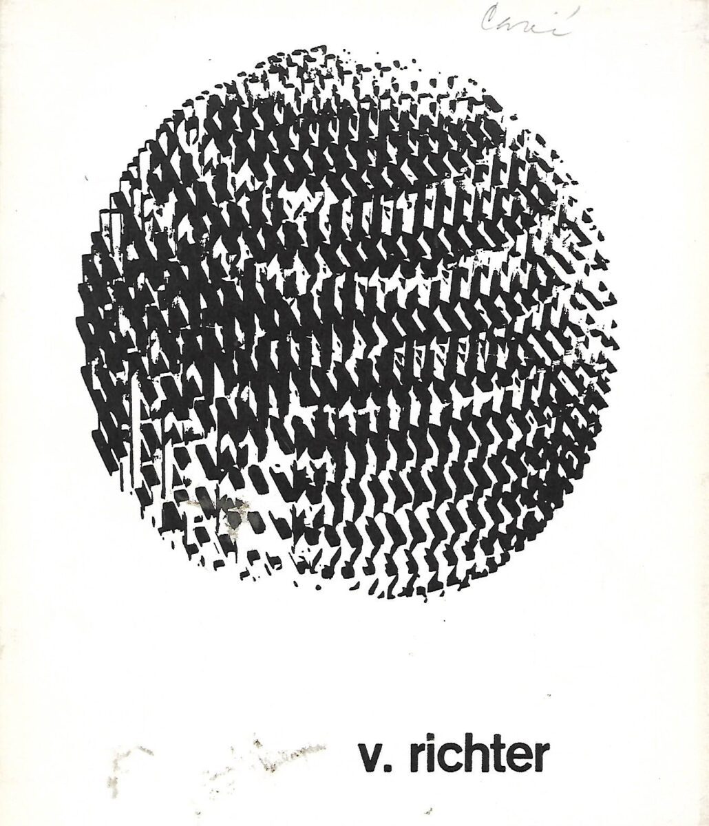 Vjenceslav Richter - I. samostalna izložba katalog