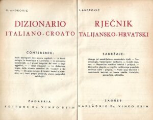 G. Andrović / I. Andrović: Rječnik talijansko-hrvatski