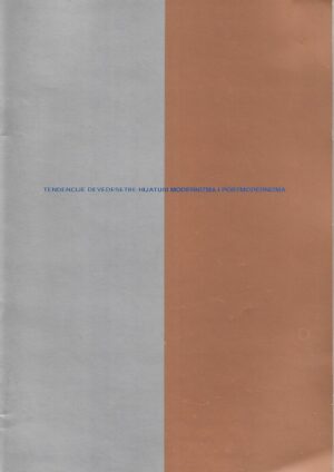 Sava Stepanov (ur.): Tendencije devedesetih: Hijatusi modernizma i postmodernizma