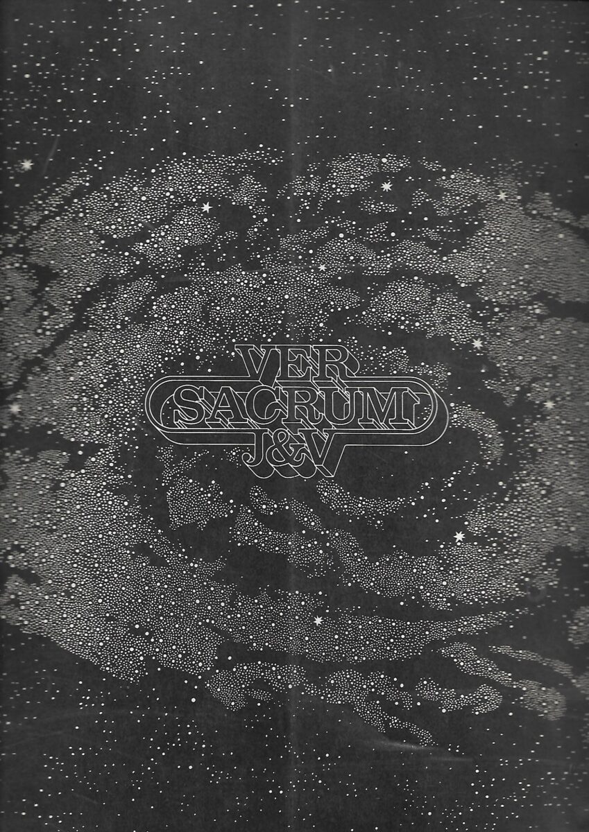 Ver Sacrum J&V - Neue Hefte fur Kunst und Literatur, Jahrgang 1970.