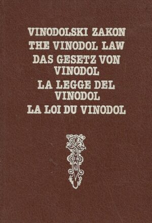 Lujo Margetić: Vinodolski zakon