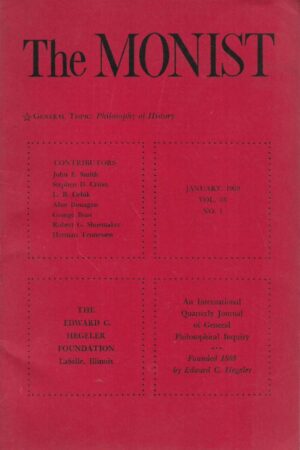 The Monist - January, 1969.