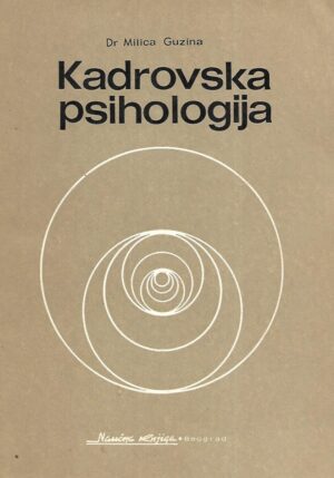Dr. Milica Guzina: Kadrovska psihologija