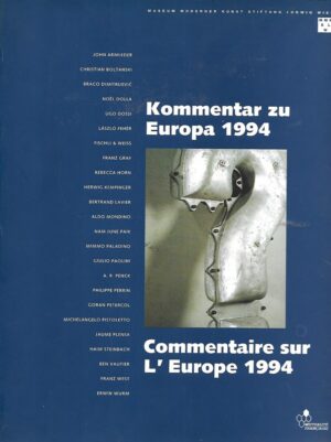 Kommentar zu Europa 1994 - Commentaire sur L'Europe 1994 - katalog