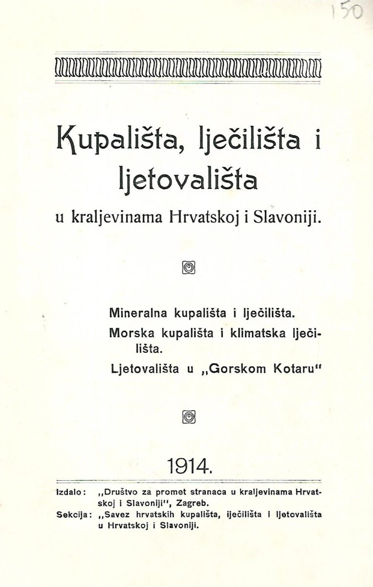 Kupališta, lječilišta i ljetovališta u kraljevinama Hrvatskoj i Slavoniji 1914. - Slika 2