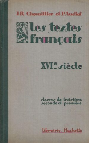 J. R. Chevaillier: Les Textes Francais