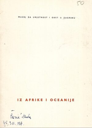 Iz Afrike i Oceanije - izložba MUO - katalog