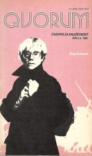 Quorum - časopis za književnost - broj 6., 1986.