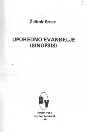 Želimir Srnec: Uporendo evanđelje (sinopsis)