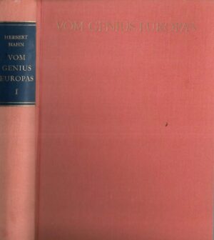 Herbert Hahn: Vom Genius Europas (1-2)
