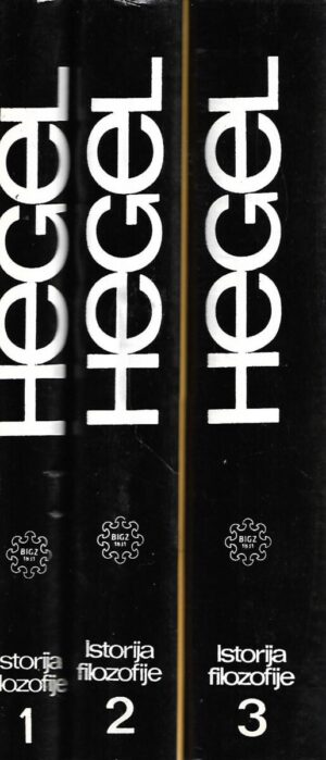 G.W.F.Hegel: Istorija filozofije 1-3