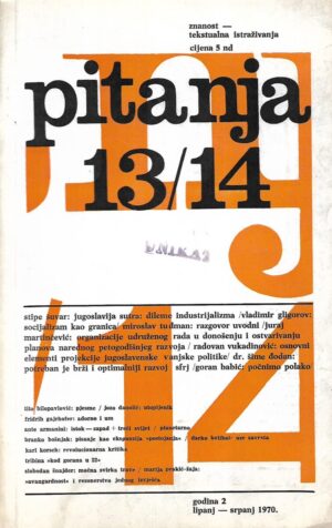 Pitanja 13/14 - godina 2, lipanj - srpanj 1970.