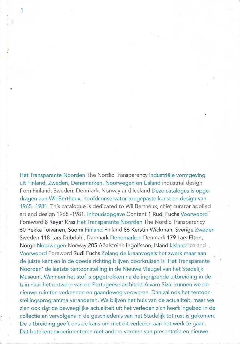 The Nordic Transparency - katalog