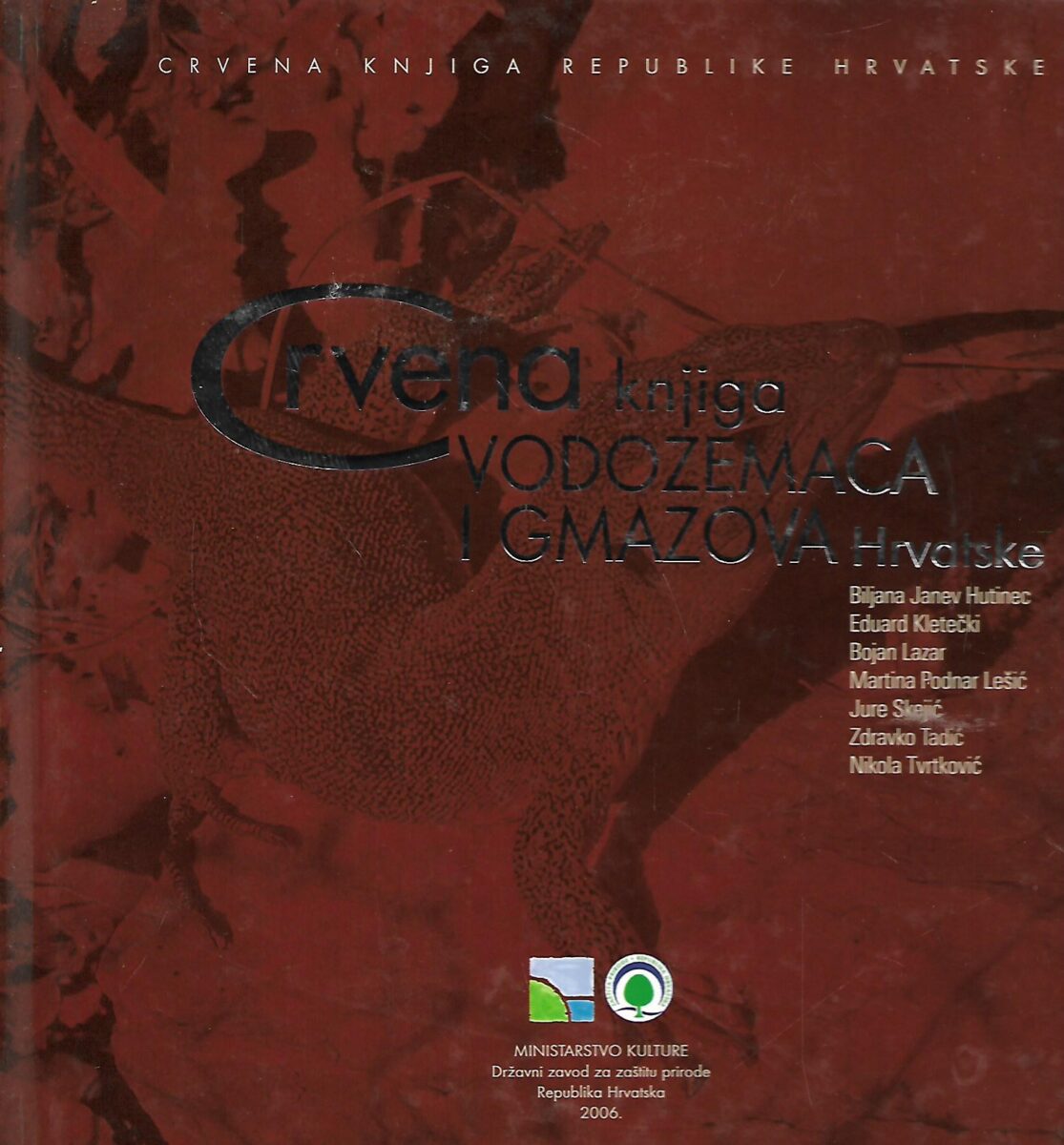 Skupina autora: Crvena knjiga vodozemaca i gmazova Hrvatske