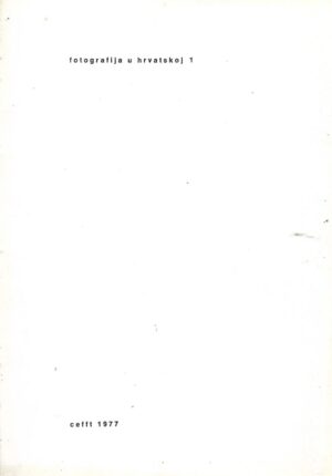 Fotografija u Hrvatskoj 1