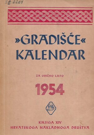 Ignac Horvat (ur.): ''Gradišće kalendar'' za obično ljeto 1954.