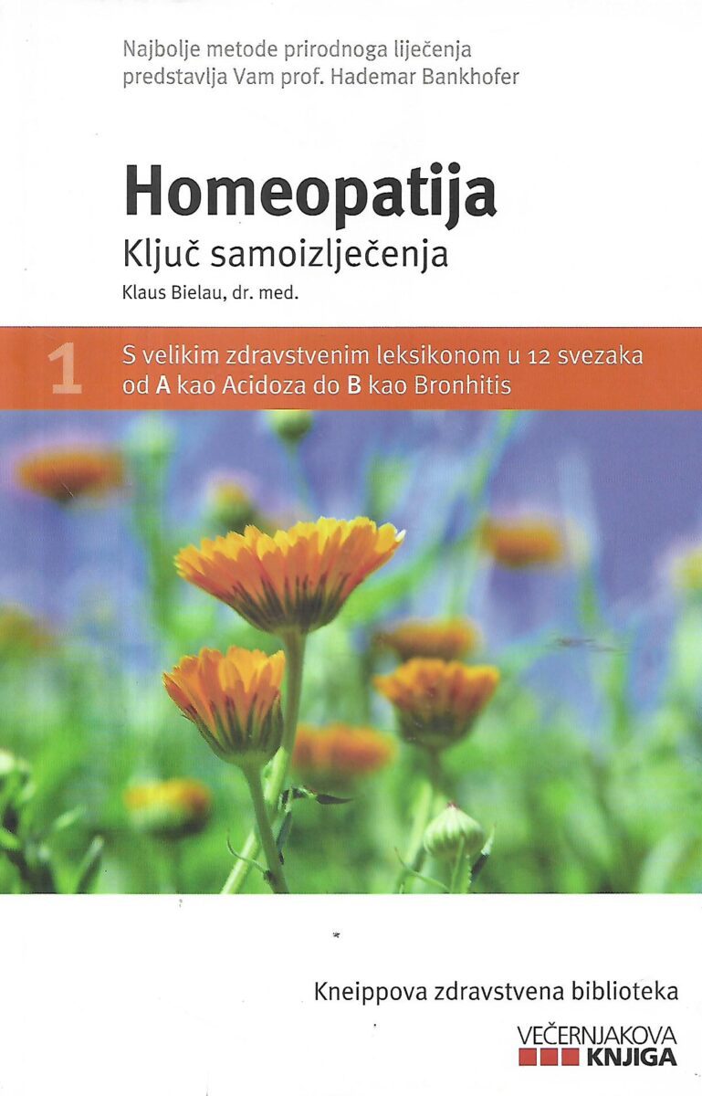 HOMEOPATIJA : Kneippova zdravstvena biblioteka – Komplet od 12 knjiga