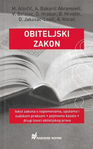 Grupa autora: Obiteljski zakon