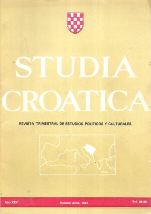 Studia Croatica - Vol.94-95 - 1984.