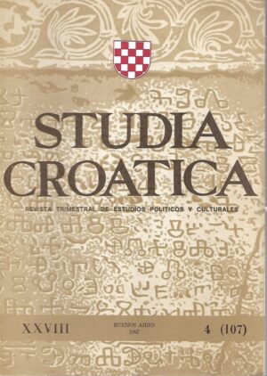 Studia Croatica - 4(107) / 1987