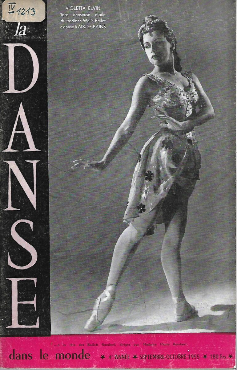 Toute la danse dans le monde - Septembre-Octobre 1955